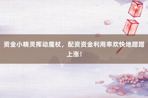 资金小精灵挥动魔杖，配资资金利用率欢快地蹭蹭上涨！